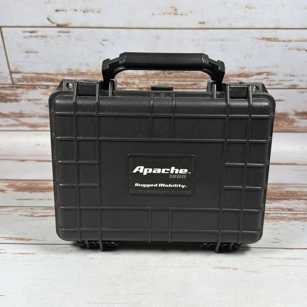 Apache 1800 Weatherproof Protective Hard Case Foam Inserts Black 63518 Camera